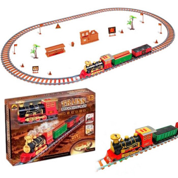 Іграшкова Залізниця Classic Train, дим, світло, звук, іграшкова залізниця, іграшка поїзд ER204А