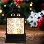 Декоративный музыкальный светильник Дом со снегом LED, в ассортименте 2118