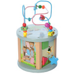 Игровой центр Wiwi wood toy деревянная игра с развивающими логическими заданиями N2125