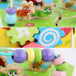 Деревянная развивающая игрушка Куб Fan Toys с лабиринтом, часами-совой, ксилофоном, сортером D2147 Деревянная развивающая игрушка Куб Fan Toys с лабиринтом, часами-совой, ксилофоном, сортером D2147
