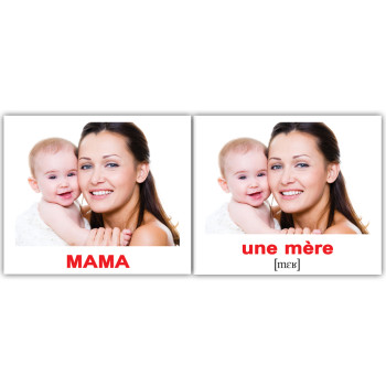Мини русско-французские "Семья/La famille" +