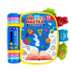 Интерактивная Книга Абетка развивающая, украинская озвучка DS22437