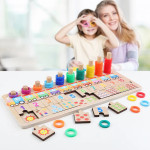 Дерев'яний сортер Fun Game Математичні пазли RP24390