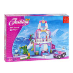 Конструктор "Замок" Keyixing Fashion Girls, конструктор для девочек, игровой набор на 371 деталь (GB24714)