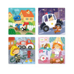 Пазл DoDo 4 в 1 Профессии, картон R300131 Пазл DoDo 4 в 1 Профессии, картон R300131