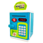 Игрушечный Сейф-копилка со сканером отпечатка пальца, свет звук LT3002