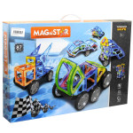 Магнитный конструктор TL3003 Машинки (87 деталей)
