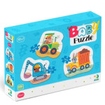 Пазл DoDo Baby Puzzle 3в1 Транспорт, 3 пазла из 2,3 и 4 элементов, картон R300392 Пазл DoDo Baby Puzzle 3в1 Транспорт, 3 пазла из 2,3 и 4 элементов, картон R300392