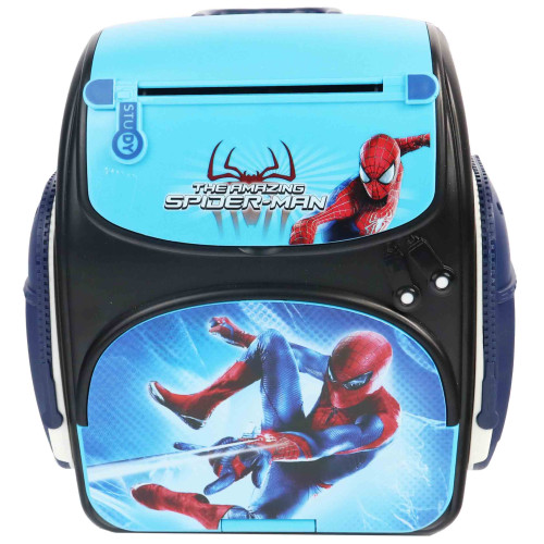 Игрушечный сейф-рюкзак Паук Spider Man, звук, подсветка, имитация сканирования отпечатка, в коробке MK3008 SM