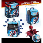 Игрушечный сейф-рюкзак Паук Spider Man, звук, подсветка, имитация сканирования отпечатка, в коробке MK3008 SM