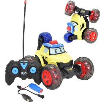 Машинка перевертень Star Toys Robokar Poly, світлові ефекти GD3109