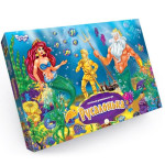 Настільна гра Danko Toys "Русалонька", гра-бродилка, весела гра, гра настільна (FC32-0)