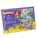 Настільна гра Danko Toys "Русалонька", гра-бродилка, весела гра, гра настільна (FC32-0)
