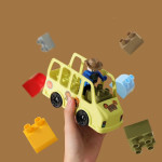 Конструктор 3в1 Goldkids Зоо 135 деталей, фигурки животных и людей LT35015