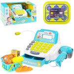 Игрушечный кассовый аппарат, калькулятор свет звук  SD35532
