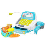 Игрушечный кассовый аппарат, калькулятор свет звук  SD35532