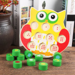Сортер дерев'яний Wooden Toys Сова з цифрами С35930