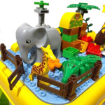 Игровой стол с крупным Конструктором Zoo 55 деталей 3688A
