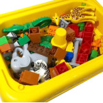 Игровой стол с крупным Конструктором Zoo 55 деталей 3688A
