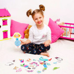 Гра на магнітах Vladi Toys Family Look Магнітна одягалка, 2 ляльки, 40 елементів одягу GF3702-21 Гра на магнітах Vladi Toys Family Look Магнітна одягалка, 2 ляльки, 40 елементів одягу GF3702-21