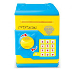 Игрушечный Сейф-копилка Limo Toy, желто-синий, свет звук LT3916