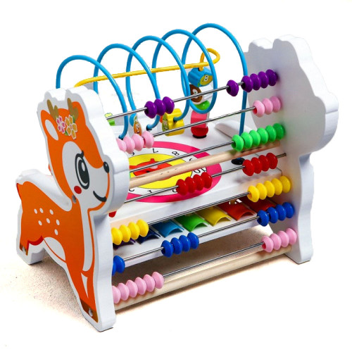 Ксилофон Wood mom Олень , рахівниця TT39240