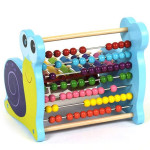 Ксилофон Wood mom Улитка, счеты TT39240