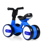 Біговел толокар Bambi Mini з музичними та світловими ефектами синій D4086