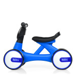 Біговел толокар Bambi Mini з музичними та світловими ефектами синій D4086