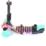 Самокат Best Scooter 5в1 с отцовской ручкой, абстракция, сиденье, PU колеса, подсветка колес LW43702 Самокат Best Scooter 5в1 с отцовской ручкой, абстракция, сиденье, PU колеса, подсветка колес LW43702