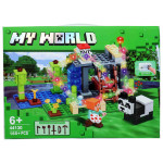 Конструктор My World Майнкрафт, 165 деталей, конструктор для детей, мелкий конструктор FD44130