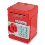 Игрушечный Сейф-копилка Number Bank, красный, звук DL4524