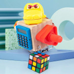 Мини Бизикуб деревянный 7 игровых элементов WU47776