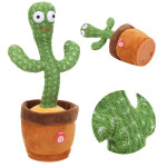 Плюшева іграшка "Танцюючий Кактус" Dancing Cactus, повторює звуки, підсвічування, музична іграшка (DR5931) Плюшева іграшка "Танцюючий Кактус" Dancing Cactus, повторює звуки, підсвічування, музична іграшка (DR5931)