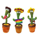 Плюшева іграшка "Танцюючий Кактус" Dancing Cactus, повторює звуки, підсвічування, музична іграшка (DR5931) Плюшева іграшка "Танцюючий Кактус" Dancing Cactus, повторює звуки, підсвічування, музична іграшка (DR5931)
