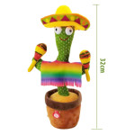 Плюшева іграшка "Танцюючий Кактус" Dancing Cactus, повторює звуки, підсвічування, музична іграшка (DR5931) Плюшева іграшка "Танцюючий Кактус" Dancing Cactus, повторює звуки, підсвічування, музична іграшка (DR5931)