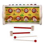 Деревянная игра 2в1 стучалка Wooden Toys с ксилофоном GW48710