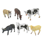Набор игрушечных животных Animal Farm Ферма, 6 фигурок, в ассортименте NG506001