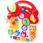 Каталка-ходунки-столик Limo Toy 3в1, с игровой панелью, звук, свет ЕН5473