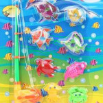 Магнитная Рыбалка, игрушечная рыбалка, развивающая игра для детей, 10 рыбок, удочка (SS555-12)