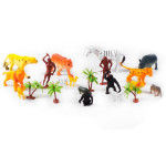 Игровой набор диких животных Wild Animal 15 шт, 2 фигурки человечков NG582 Игровой набор диких животных Wild Animal 15 шт, 2 фигурки человечков NG582