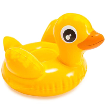 Надувная игрушка для купания "Уточка" Intex 36 х 18 см, игрушка для плавания, детская надувная игрушка (XD58590)
