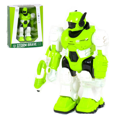 Робот Storm Brave 25 см, ходить, світло звук, GF605