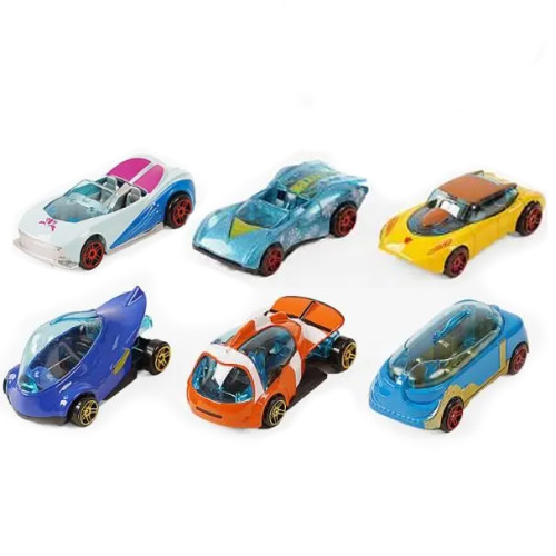 Набір гоночних машинок Hot Wheels Frozen, 6 машинок у комплекті, модельки машинок WY608С