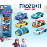 Набір гоночних машинок Hot Wheels Frozen, 6 машинок у комплекті, модельки машинок WY608С