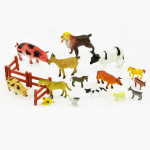 Игровой набор Домашних животных Farm Set, 15 фигурок, заборчик, 3 варианта наборов в ассортименте NG639-1 Игровой набор Домашних животных Farm Set, 15 фигурок, заборчик, 3 варианта наборов в ассортименте NG639-1