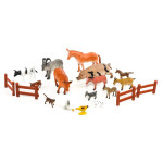 Игровой набор Домашних животных Farm Set, 15 фигурок, заборчик, 3 варианта наборов в ассортименте NG639-1 Игровой набор Домашних животных Farm Set, 15 фигурок, заборчик, 3 варианта наборов в ассортименте NG639-1