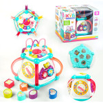  Музыкальный развивающий куб 7в1 Magic box, музыкальная игрушка, детский игровой мультицентр (LT83944)