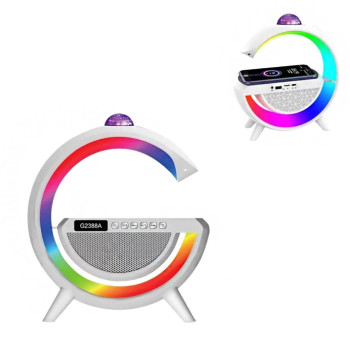 Дитяча Колонка 3в1, Bluetooth-колонка для дітей, проектор, бездротова зарядка, підсвічування (IT65396)