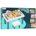 Игровой столик 5в1 Bulding Table с конструктором и стульчиком, столик для детей, детский столик (GM6666)